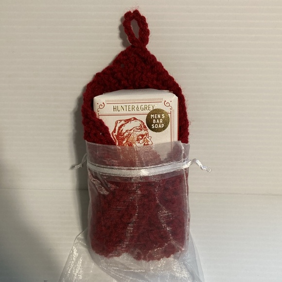 HUNTER and GRAY Bourbon Merry and Bright Santa Clause Bar Soap Mens Gift Set - Picture 6 of 8